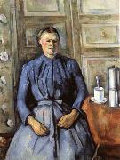 La Femme a la cafetiere Paul Cezanne